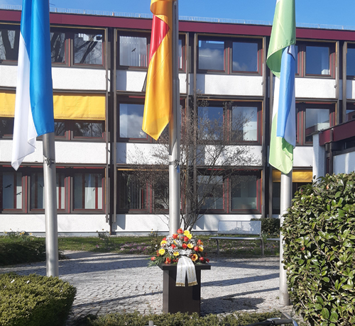 Gedenken an die Verstorbenen in der Corona-Pandemie am 18. April